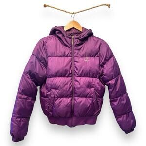 vintage southpole puffer jacket Winter For Kids‎ Teens Small Adult Plum Color